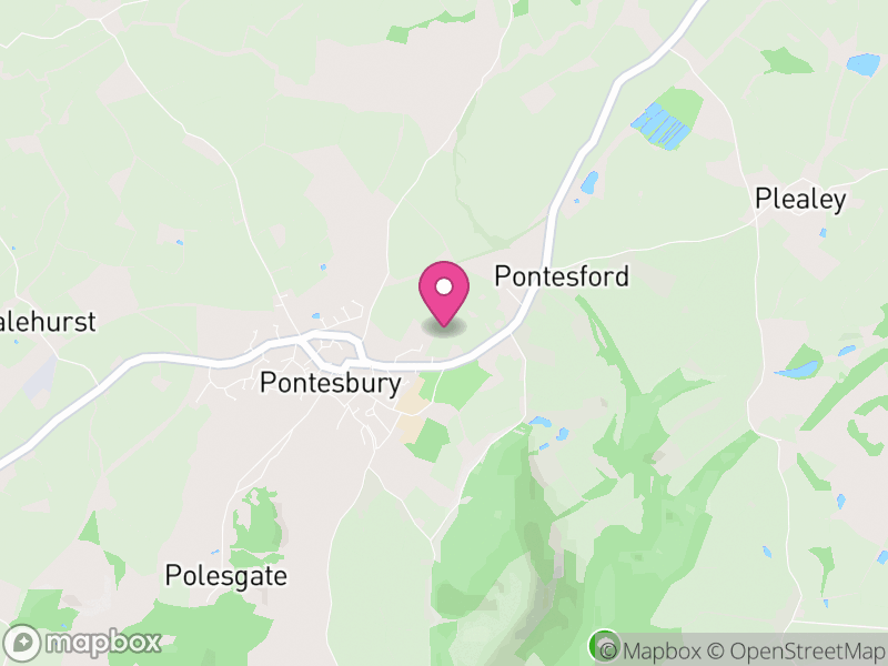 Map of Pontesbury, England