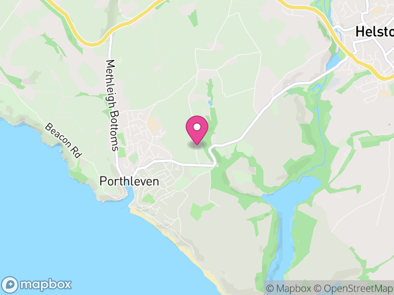 Map of Porthleven, Cornwall