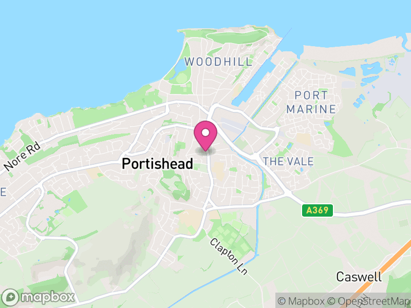 Map of Portishead, North Somerset