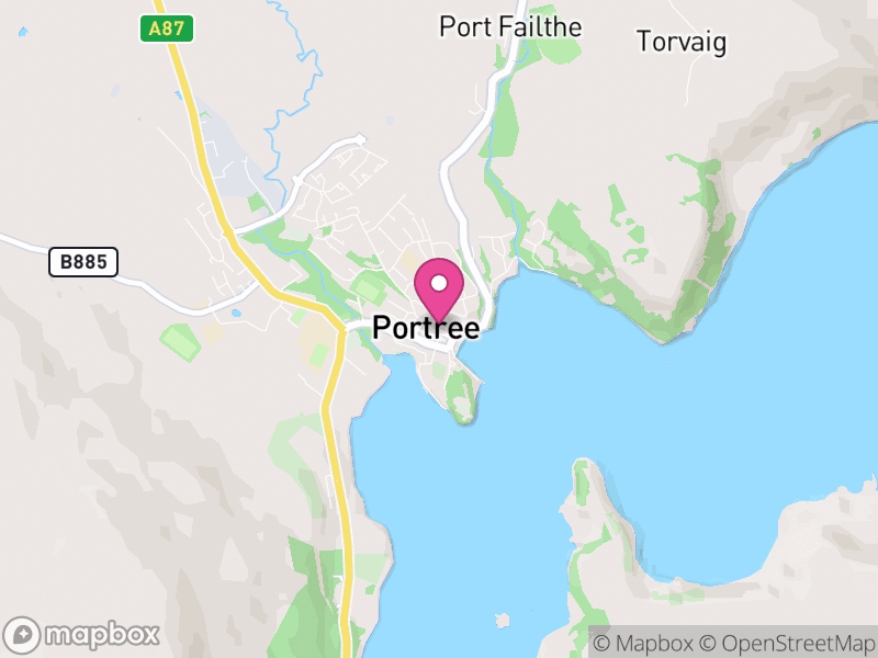 Map of Portree
