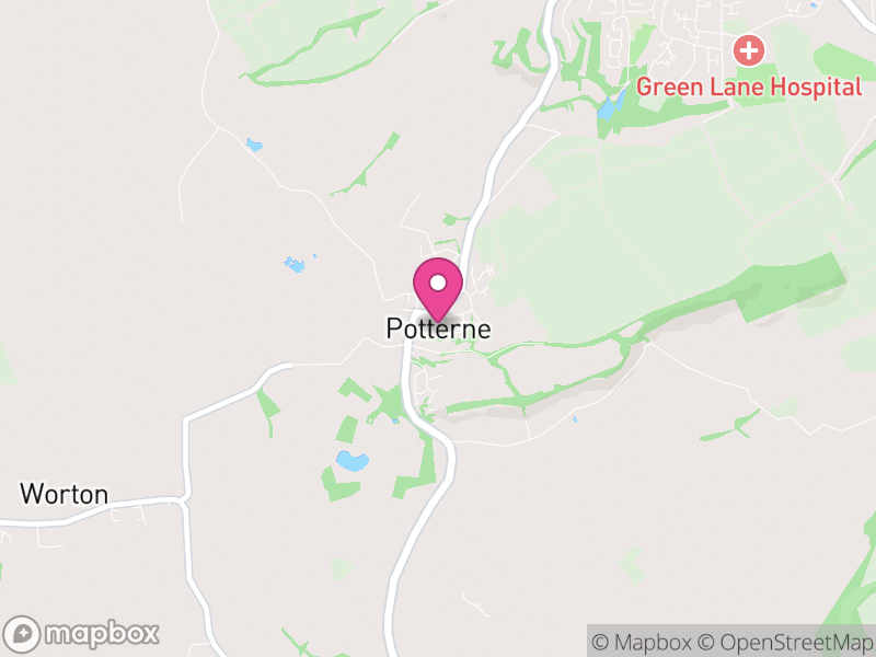 Map of Potterne, Wiltshire