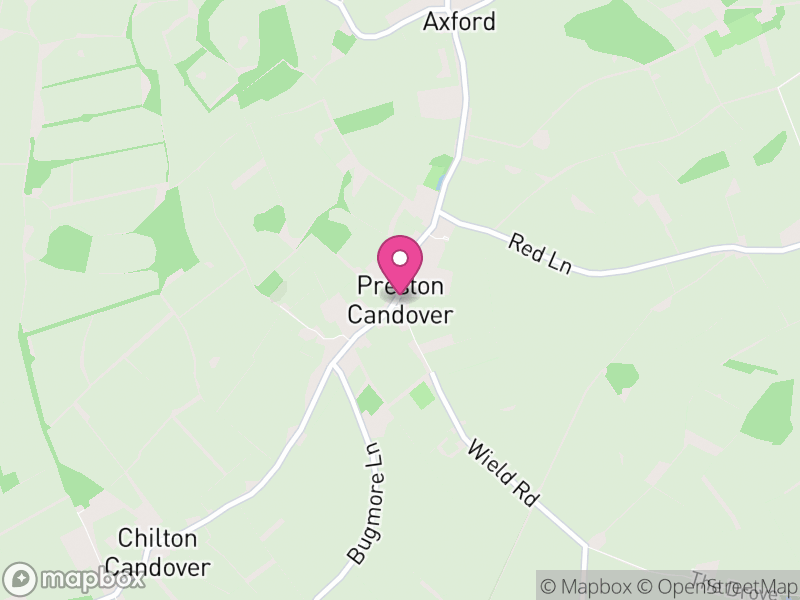 Map of Preston Candover, Basingstoke and Deane