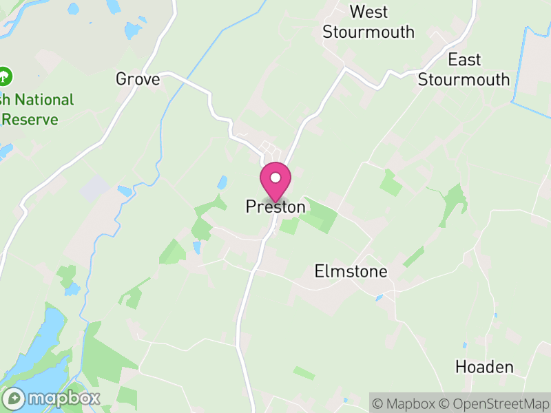 Map of Preston, Dover