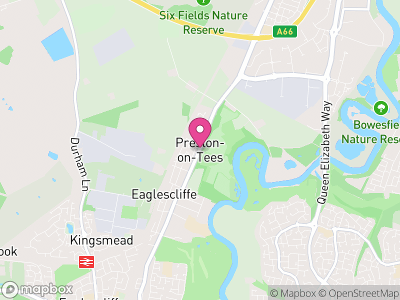 Map of Preston-on-Tees, Stockton-on-Tees