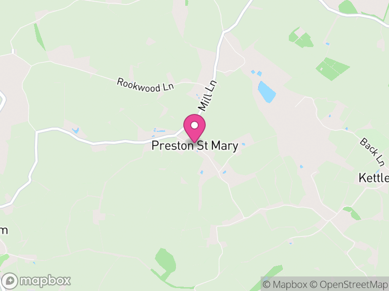 Map of Preston St. Mary, Babergh