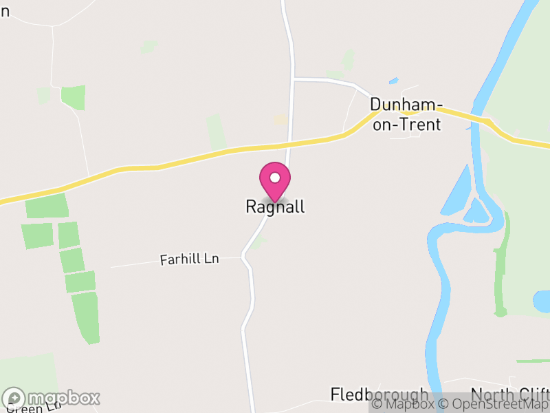 Map of Ragnall, Bassetlaw