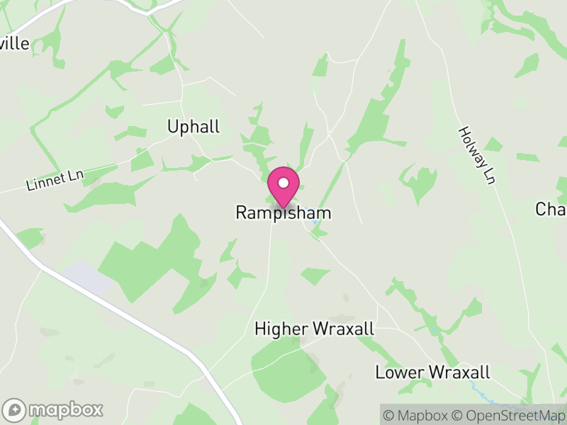 Map of Rampisham, Dorset