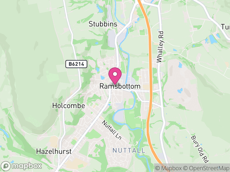 Map of Ramsbottom