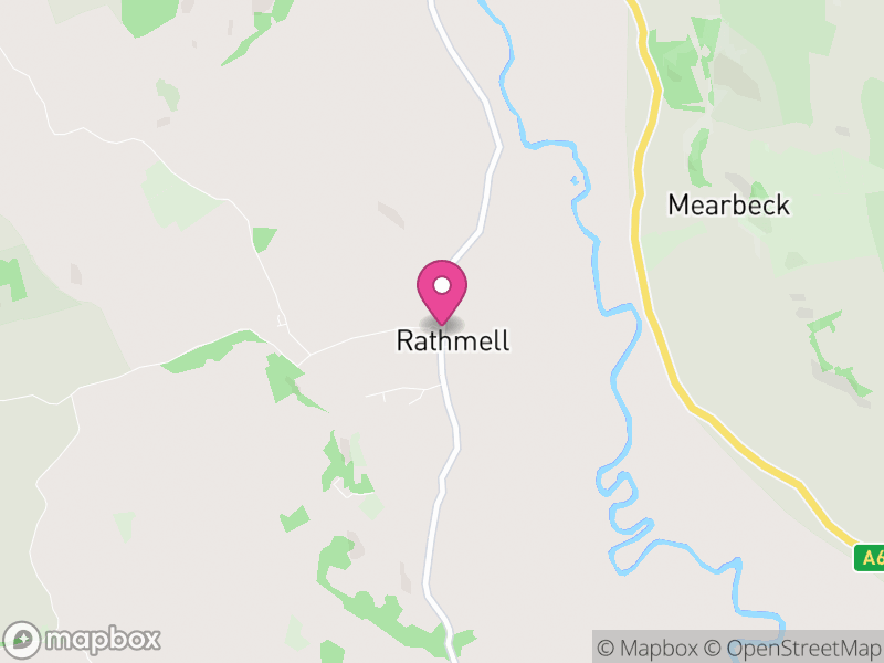 Map of Rathmell, North Yorkshire