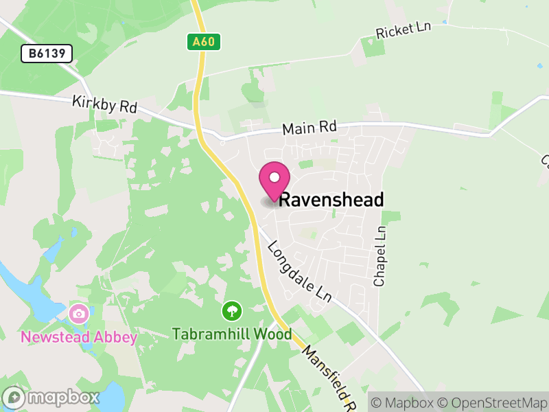 Map of Ravenshead