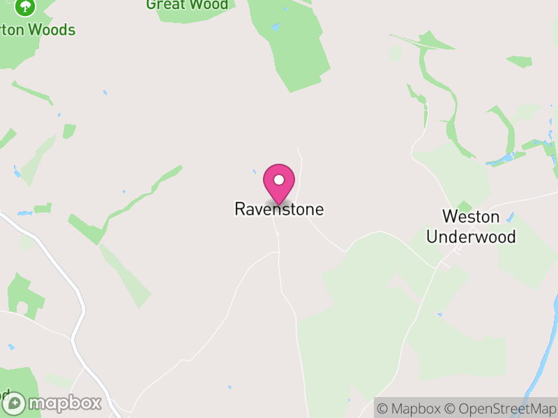 Map of Ravenstone, Milton Keynes