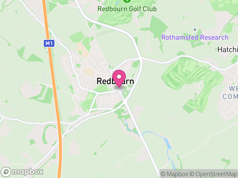 Map of Redbourn, St Albans