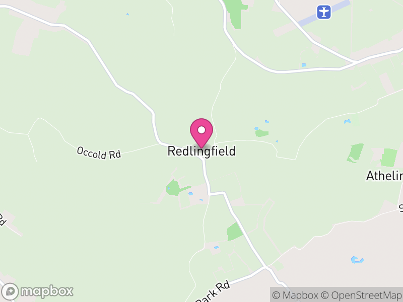 Map of Redlingfield, Mid Suffolk