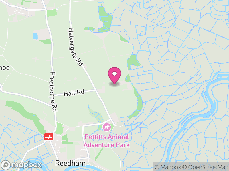 Map of Reedham, Broadland