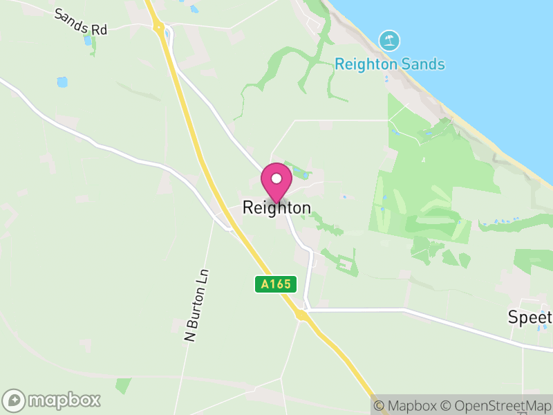 Map of Reighton, North Yorkshire