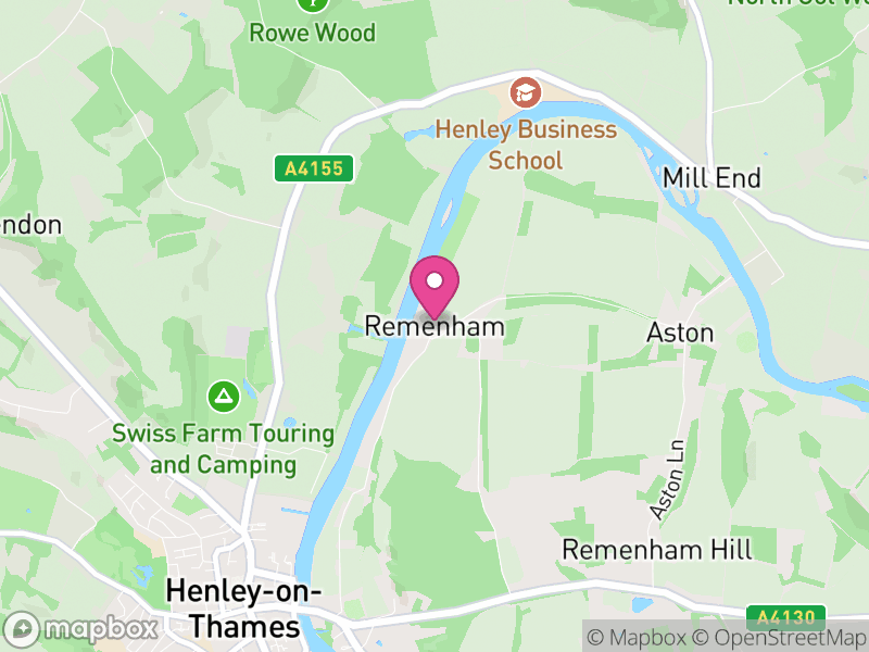 Map of Remenham, Wokingham
