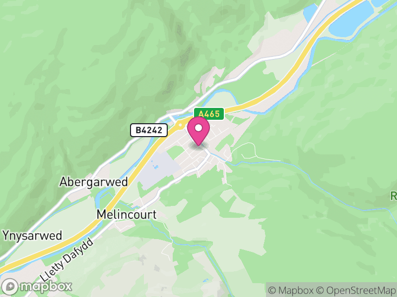 Map of Resolven, Neath Port Talbot