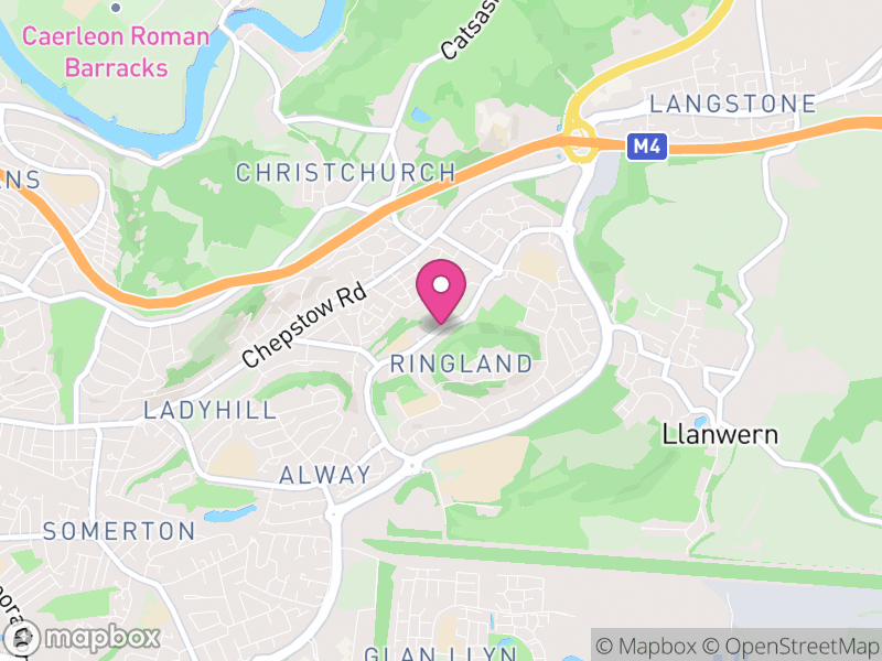 Map of Ringland, Newport