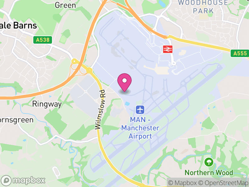 Map of Ringway, Manchester