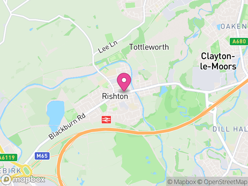 Map of Rishton