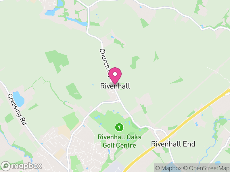Map of Rivenhall, Braintree