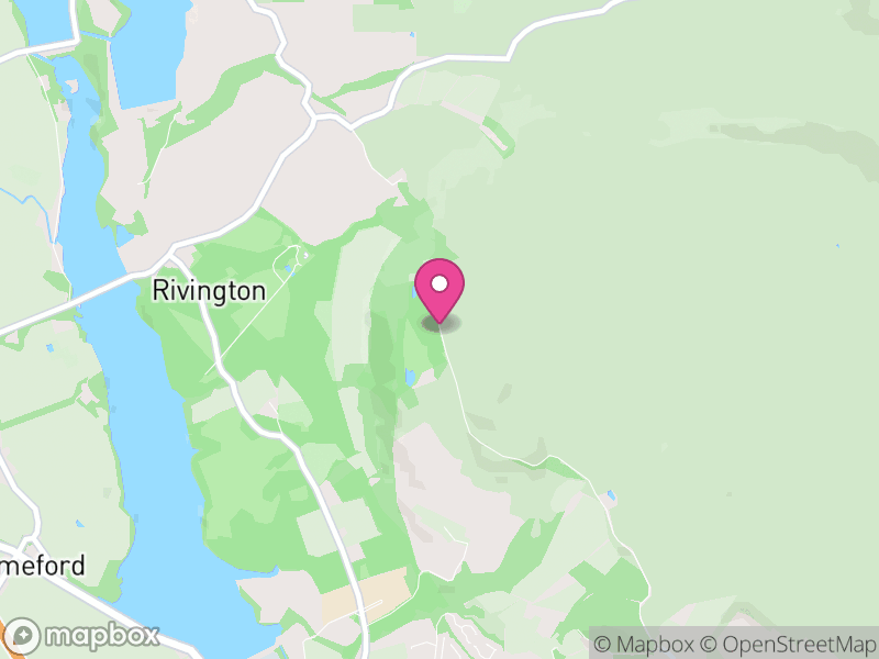 Map of Rivington, Chorley