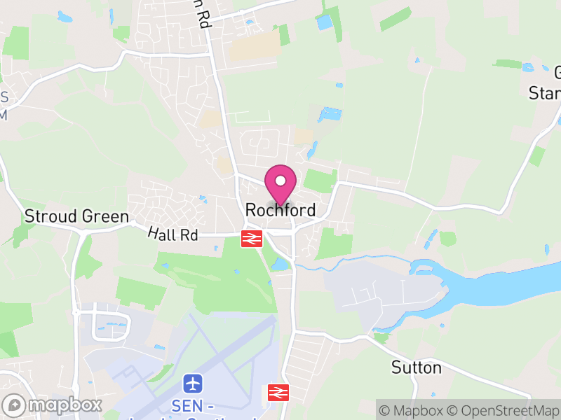 Map of Rochford, Rochford