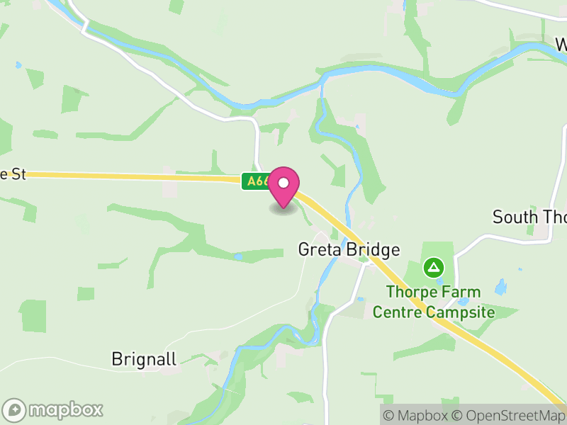 Map of Rokeby, County Durham