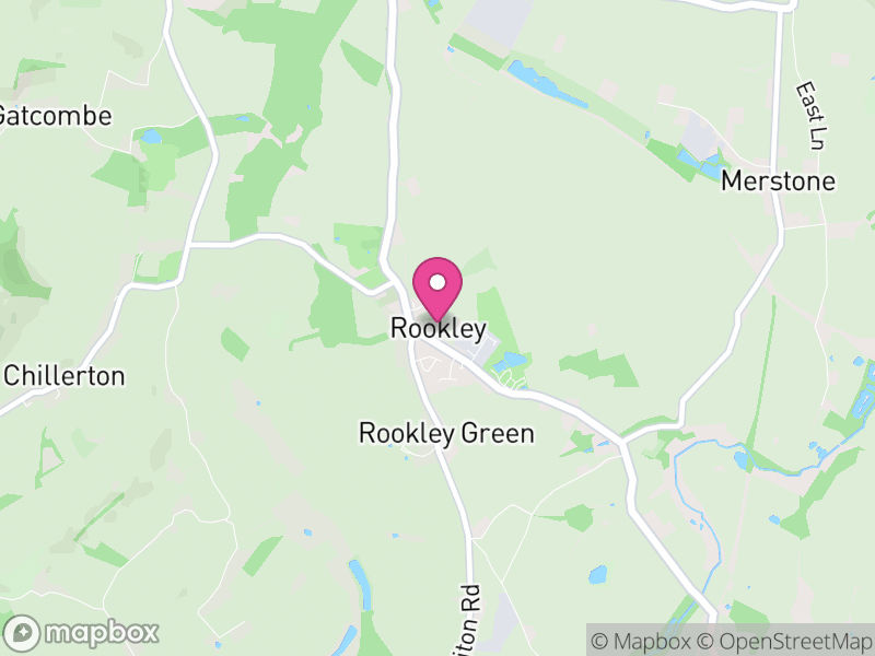 Map of Rookley, Isle of Wight
