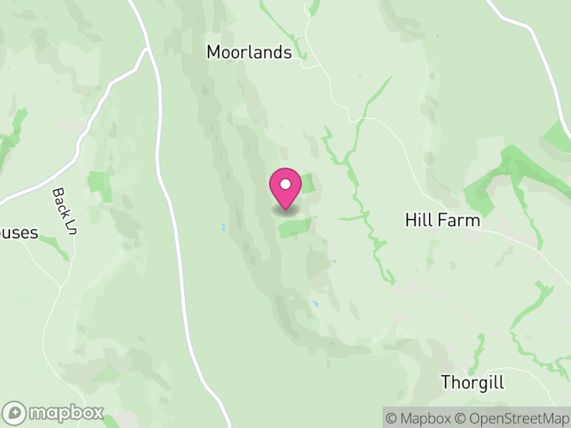 Map of Rosedale West Side, North Yorkshire