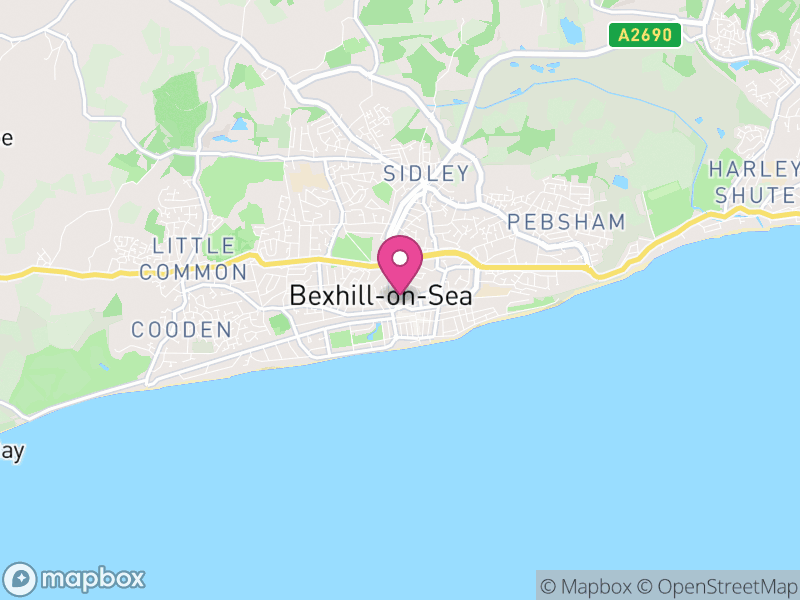 Map of Rother, East Sussex