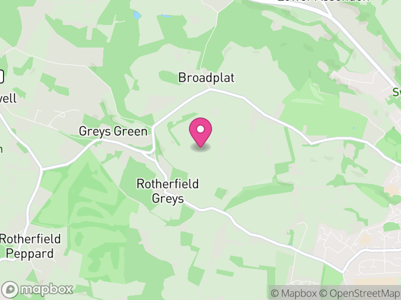 Map of Rotherfield Greys, South Oxfordshire