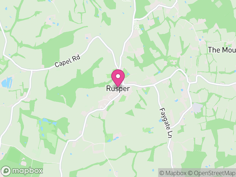 Map of Rusper, Horsham