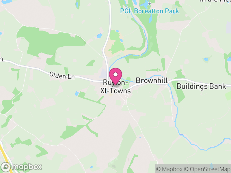 Map of Ruyton-XI-Towns, England