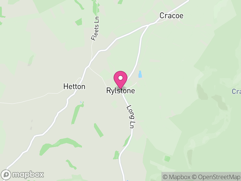 Map of Rylstone, North Yorkshire