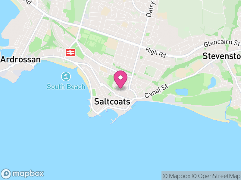 Map of Saltcoats