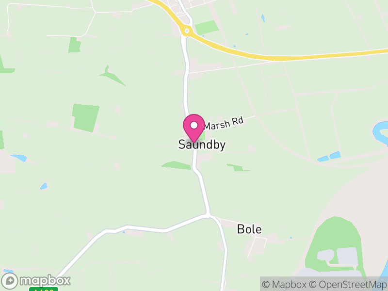 Map of Saundby, Bassetlaw
