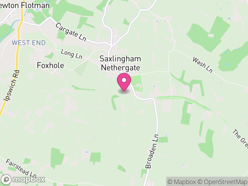 Map of Saxlingham Nethergate, South Norfolk
