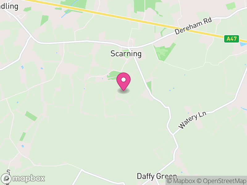 Map of Scarning, Breckland