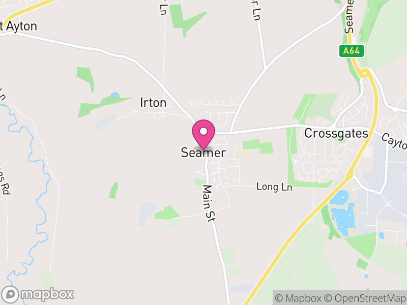 Map of Seamer, North Yorkshire