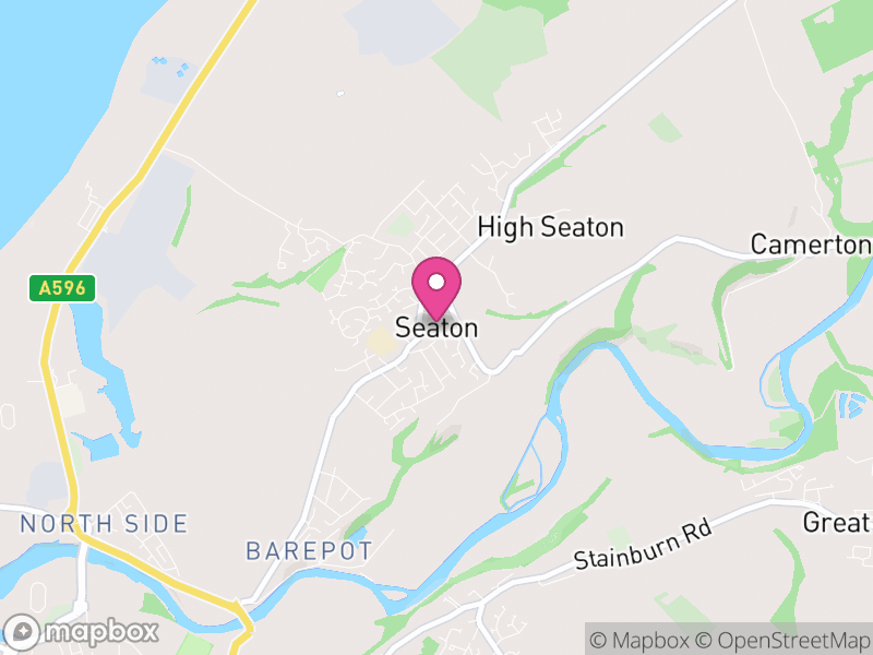 Map of Seaton, Cumberland