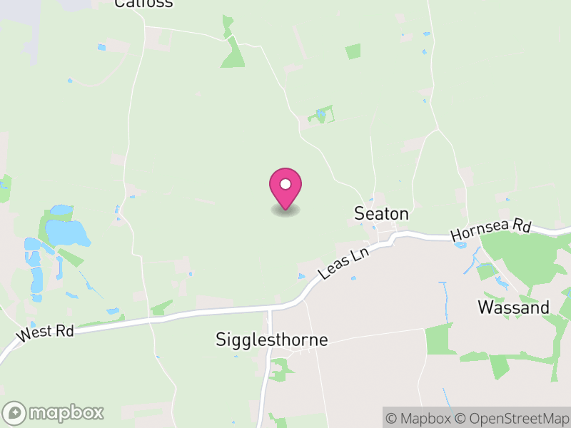 Map of Seaton, East Riding of Yorkshire