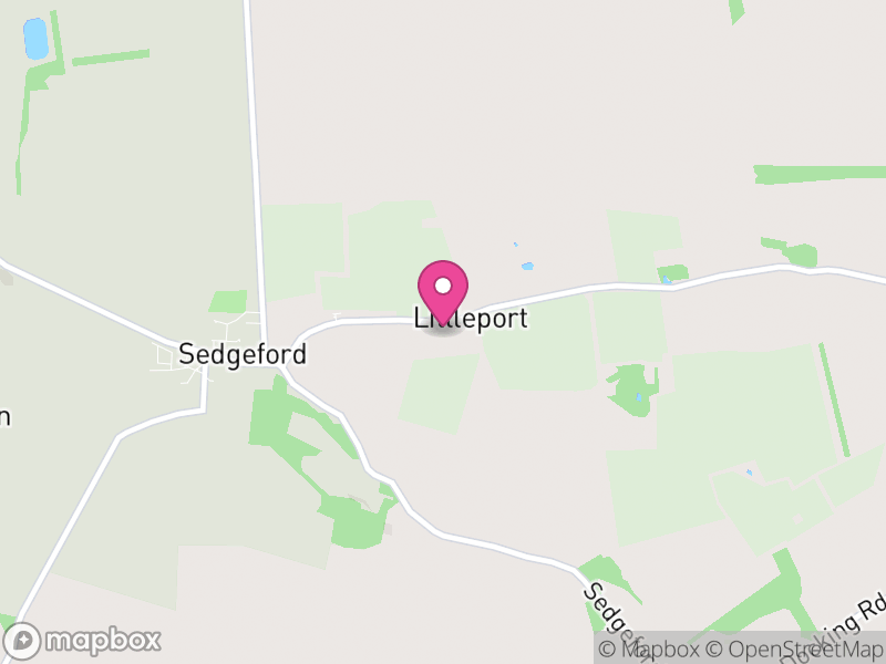 Map of Sedgeford, King's Lynn and West Norfolk