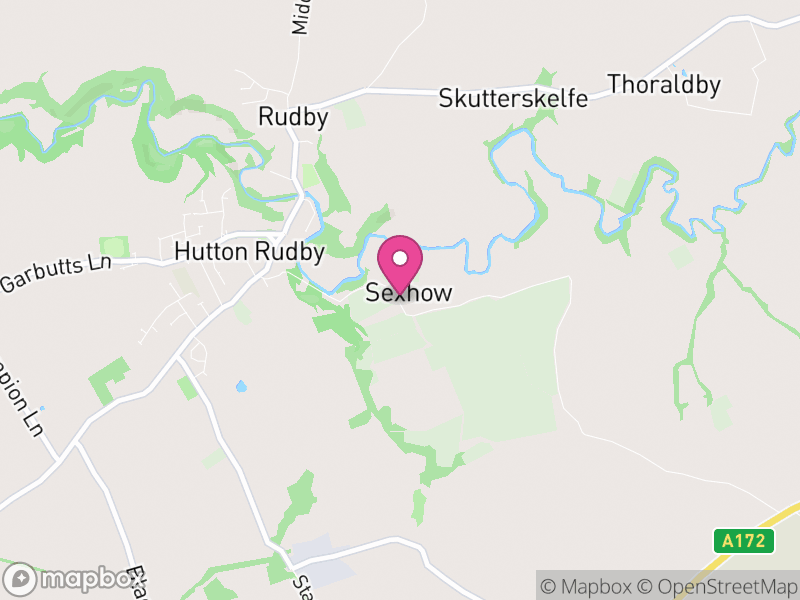 Map of Sexhow, North Yorkshire