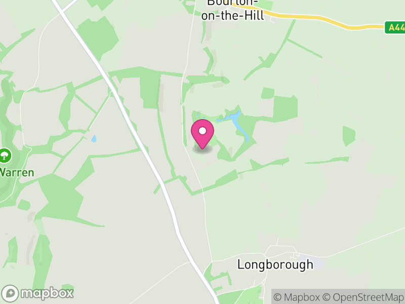 Map of Sezincote, Cotswold