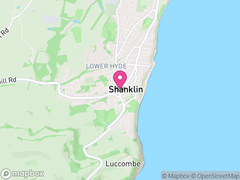 Map of Shanklin, Isle of Wight