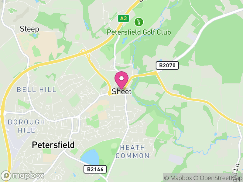 Map of Sheet, East Hampshire