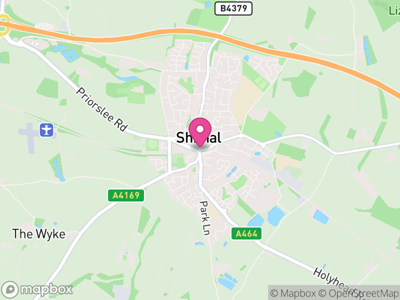 Map of Shifnal, England