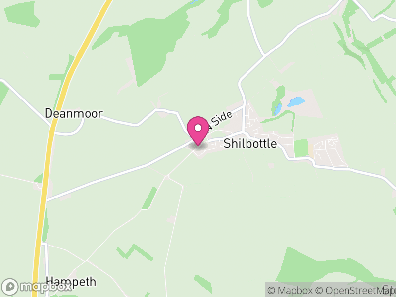 Map of Shilbottle, Northumberland
