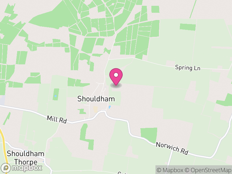 Map of Shouldham, King's Lynn and West Norfolk